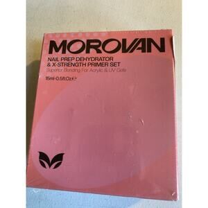 Morovan Nail Prep Dehydrator & Strength Primer Set